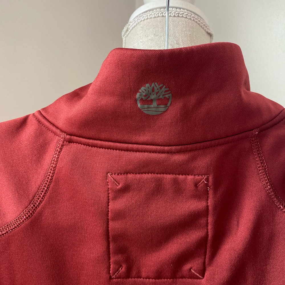 Timberland Rust 1/4 Zip Pullover - image 3
